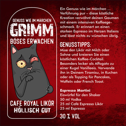 Böses Erwachen - Café Royal Likör