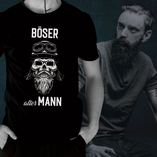 T-Shirt: Böser alter Mann