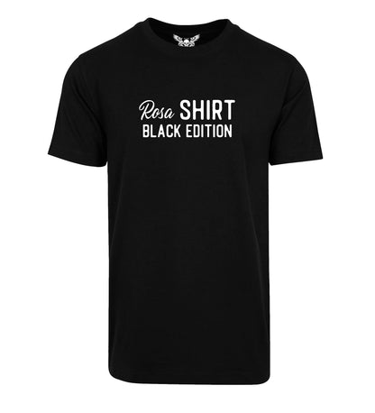 Herren T-Shirt: Rosa Shirt - Black Edition