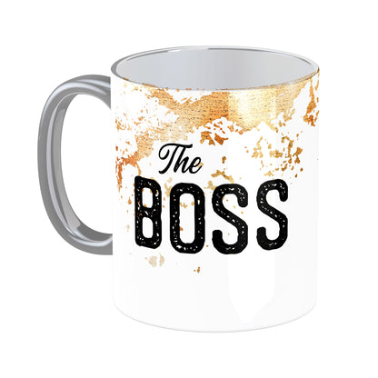 Tasse mit Spruch: The Boss ...